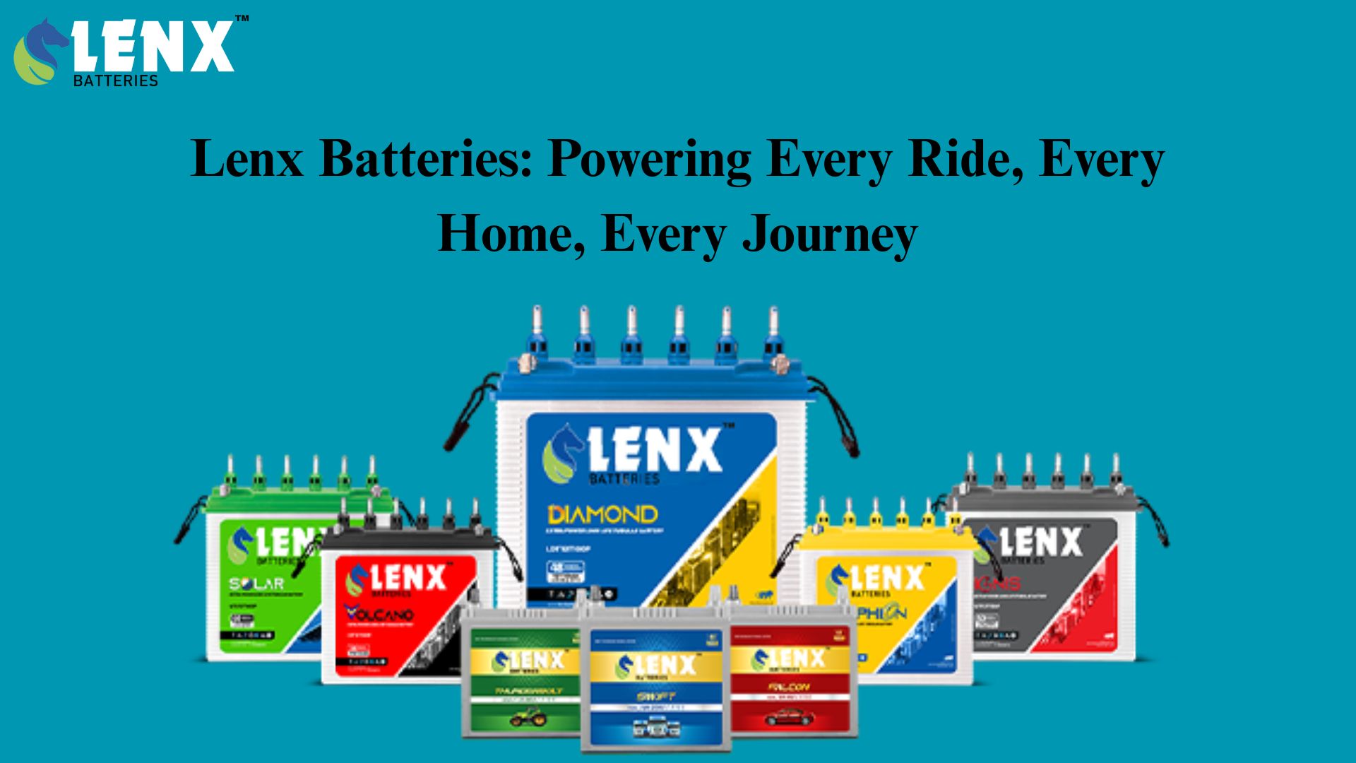 Lenx Batteries: Powering Every Ride, Every Home, Every Journey